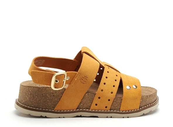 Yokono Nu Pieds Plats Femme Oca 007 Nub Orange 1 Yokono Nu Pieds Plats Femme Oca 007 Nub Orange