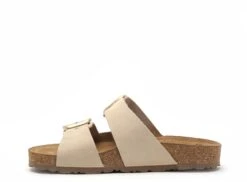 Yokono Mules Et Sabots Plats Femme Jerba 136 Nub Beige -REN Chaussures Magasin 3061201 3