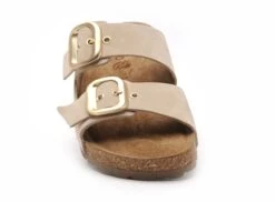 Yokono Mules Et Sabots Plats Femme Jerba 136 Nub Beige -REN Chaussures Magasin 3061201 4