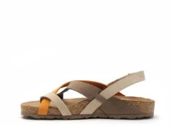 Yokono Nu Pieds Plats Femme Jerba 718 Multicolore -REN Chaussures Magasin 3061301 3