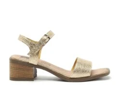 Gr Nu Pieds Talons Femme Propal Or