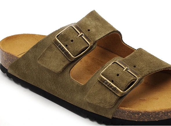 Scholl Mules Et Sabots Plats Femme Josephine 3050 Kaki 6 Scholl Mules Et Sabots Plats Femme Josephine 3050 Kaki – Image 6