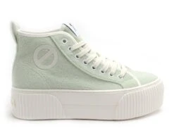 No Name Boots Bottine Femme Iron Mid Side Vert