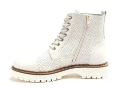Goodstep Boots Bottine Plates Femme 3043 Blanc -REN Chaussures Magasin 9701201 3