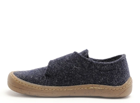 Froddo Chaussons Enfant Barefoot Wooly G11700341 Bleu 4 Froddo Chaussons Enfant Barefoot Wooly G11700341 Bleu – Image 4