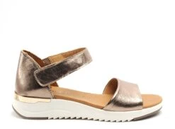 Caprice Nu Pieds Plats Femme 28706 Bronze