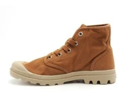 Palladium Boots Bottine Plates Femme Womens Pampa Hi Marron -REN Chaussures Magasin 9909303 3