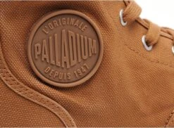 Palladium Boots Bottine Plates Femme Womens Pampa Hi Marron -REN Chaussures Magasin 9909303 6