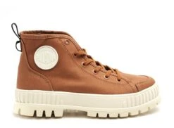 Palladium Boots Bottine Femme Pallashock Org2 Marron