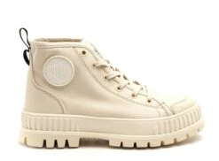 Palladium Boots Bottine Femme Pallashock Org2 Beige