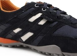 Geox Basses Homme U4207k Uomo Snake Bleu -REN Chaussures Magasin 9920801 6