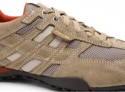 Geox Basses Homme U4207k Uomo Snake Beige -REN Chaussures Magasin 9920802 6
