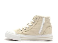 Mustang Boots Bottine Femme 1420504 Beige -REN Chaussures Magasin 9923101 3