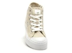 Mustang Boots Bottine Femme 1420504 Beige -REN Chaussures Magasin 9923101 4