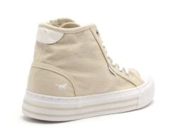 Mustang Boots Bottine Femme 1420504 Beige -REN Chaussures Magasin 9923101 5