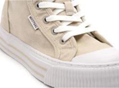 Mustang Boots Bottine Femme 1420504 Beige -REN Chaussures Magasin 9923101 6