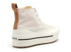 Victoria Boots Bottine Femme Tribu Dob Lona Piez 1061122 Beige -REN Chaussures Magasin 9925101 5