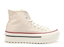 Victoria Boots Bottine Femme Tribu Doble Lona 1061121 Beige