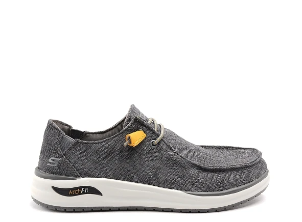 Skechers Basses Homme 204797 Gris 1 Skechers Basses Homme 204797 Gris