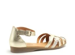 Margarita Mariotti Nu Pieds Plats Femme 2404 Or -REN Chaussures Magasin 9942601 5