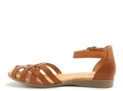 Margarita Mariotti Nu Pieds Plats Femme 2402 Marron -REN Chaussures Magasin 9942701 3