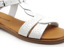 Margarita Mariotti Nu Pieds Plats Femme 11756 Blanc -REN Chaussures Magasin 9942802 6