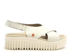 *art Art Nu Pieds Plats Femme Brithon 1574 Beige