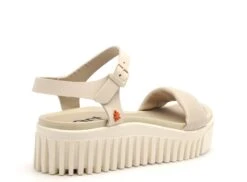 *art Art Nu Pieds Plats Femme Brithon 1572 Beige -REN Chaussures Magasin 9944001 5