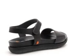 *art Art Nu Pieds Plats Femme Rennes 1720 Noir -REN Chaussures Magasin 9944101 5