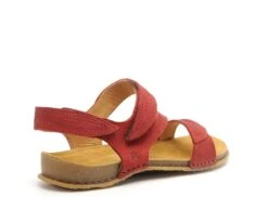 El Naturalista Nu Pieds Plats Femme Panglao N5810 Rouge -REN Chaussures Magasin 9944202 5