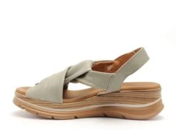 Paula Urban Nu Pieds Talons Femme 24335 Vert -REN Chaussures Magasin 9946901 3