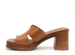 Eva Frutos Mules Et Sabots Talons Femme 3601 Marron -REN Chaussures Magasin 9947001 3