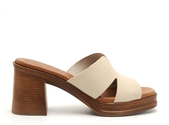 Eva Frutos Mules Et Sabots Talons Femme 3601 Beige 1 Eva Frutos Mules Et Sabots Talons Femme 3601 Beige