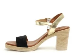 Eva Frutos Nu Pieds Talons Femme 990 Noir -REN Chaussures Magasin 9947301 3