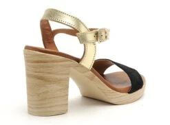 Eva Frutos Nu Pieds Talons Femme 990 Noir -REN Chaussures Magasin 9947301 5