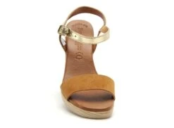 Eva Frutos Nu Pieds Talons Femme 990 Marron -REN Chaussures Magasin 9947302 4