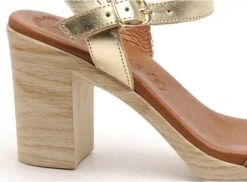 Eva Frutos Nu Pieds Talons Femme 990 Marron -REN Chaussures Magasin 9947302 6