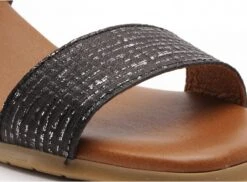 Eva Frutos Nu Pieds Talons Femme 3490 Noir -REN Chaussures Magasin 9947602 6