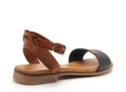 Eva Frutos Nu Pieds Plats Femme 3052 Noir -REN Chaussures Magasin 9948804 5