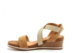 Mamzelle Nu Pieds Talons Femme Naf Beige -REN Chaussures Magasin 9950101 3