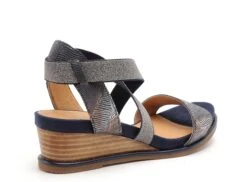 Mamzelle Nu Pieds Talons Femme Naf Bleu -REN Chaussures Magasin 9950102 5