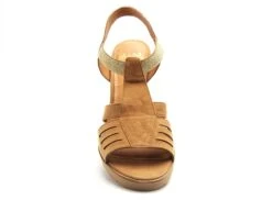 Mamzelle Nu Pieds Talons Femme Taxon Marron -REN Chaussures Magasin 9950401 4