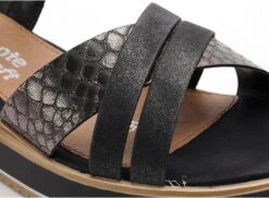 Remonte Nu Pieds Talons Femme D6454 Noir 11 Remonte Nu Pieds Talons Femme D6454 Noir -REN Chaussures Magasin 9951701 6