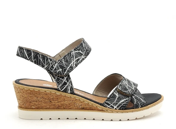 Remonte Nu Pieds Talons Femme R6252 Bleu 1 Remonte Nu Pieds Talons Femme R6252 Bleu