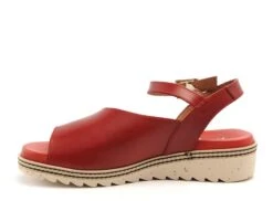 Dorking Nu Pieds Plats Femme Espe D8771 Rouge -REN Chaussures Magasin 9979102 3