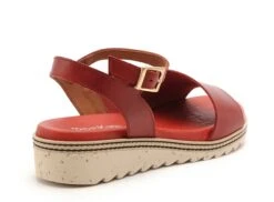 Dorking Nu Pieds Plats Femme Espe D8771 Rouge -REN Chaussures Magasin 9979102 5