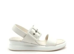 Dorking Nu Pieds Plats Femme Slam D9088 Blanc