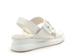 Dorking Nu Pieds Plats Femme Slam D9088 Blanc -REN Chaussures Magasin 9979201 5