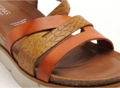 Dorking Nu Pieds Talons Femme Agnes D9055 Orange -REN Chaussures Magasin 9979401 6