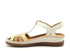 Pikolinos Nu Pieds Plats Femme Cadaques 0965 Beige -REN Chaussures Magasin 9984301 3